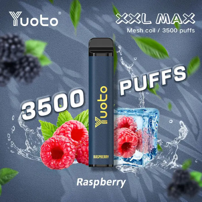 Upptäck en e-juice som tar hallon till en helt ny nivå. Yuoto XXL MAX Raspberry är perfekt för dig som älskar den autentiska smaken av mogna hallon.