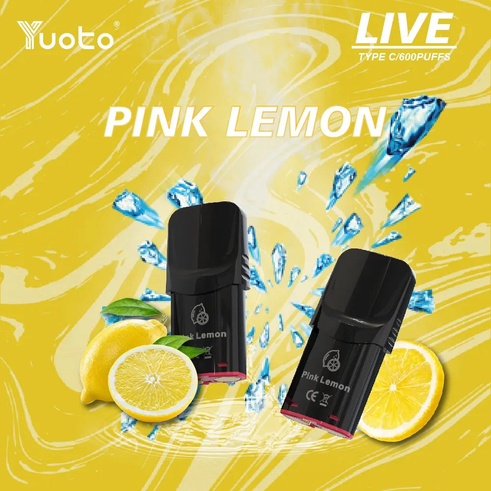Live Pod Pink Lemon (3 stk)