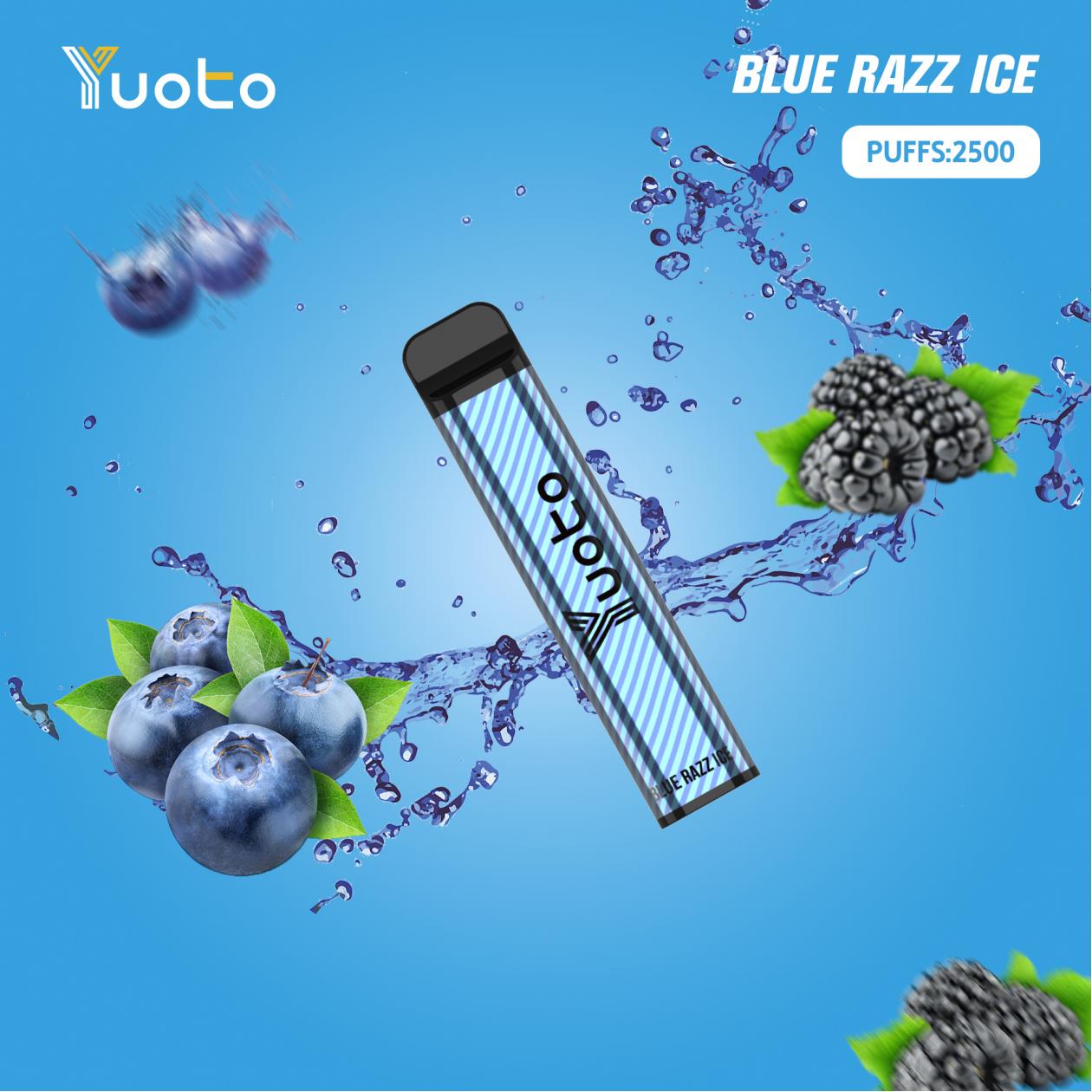 XXL Blue Razz Ice