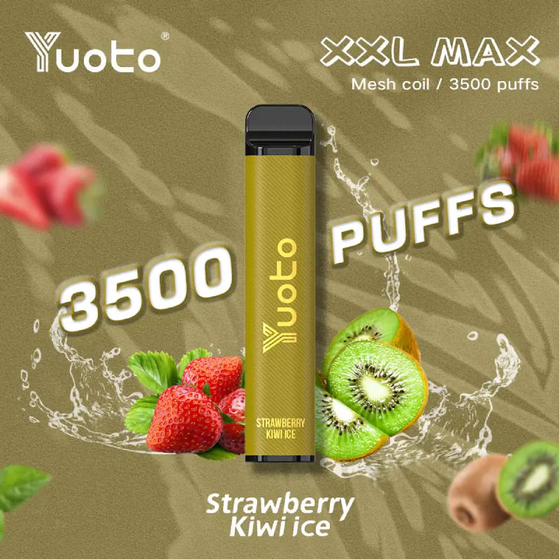 Få en smakupplevelse utöver det vanliga med Yuoto XXL Max Strawberry Kiwi. Den söta smaken av jordgubbar och syrligheten från kiwi kombineras perfekt i denna energidryck, som är designad för att ge dig en hållbar energikick när du behöver det som mest.