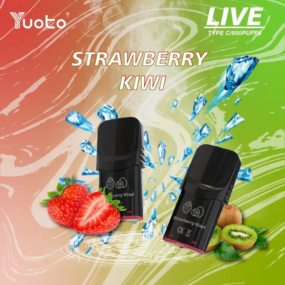 Live Pod Strawberry Kiwi (3st)