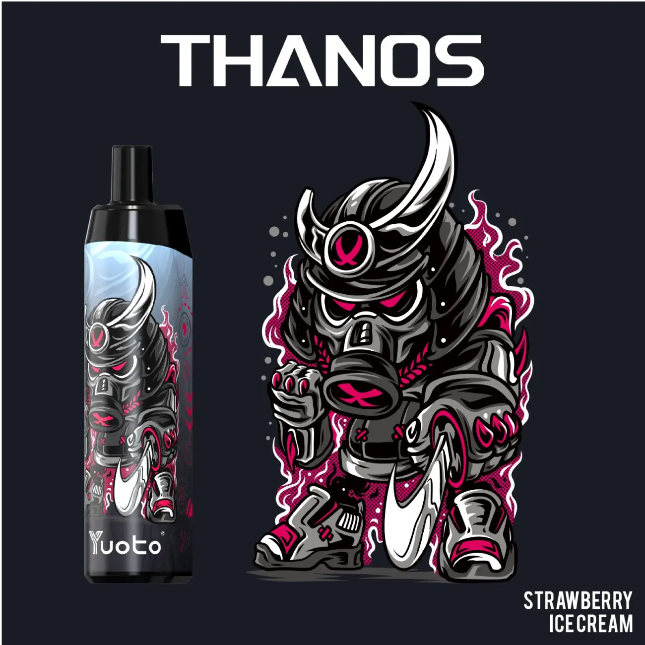 Thanos Strawberry Ice Cream