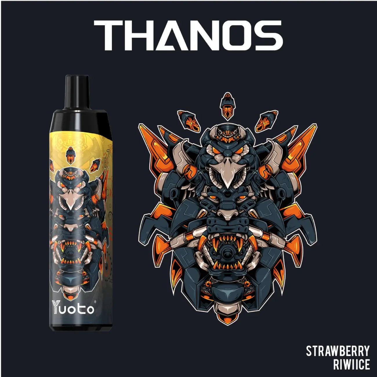 Thanos Strawberry Kiwi Ice
