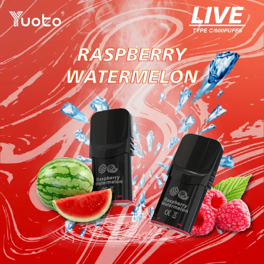 Live Pod Raspberry Watermelon (3st)